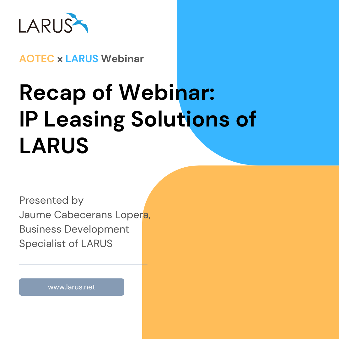 AOTEC x LARUS webinar AOTEC x LARUS webinar