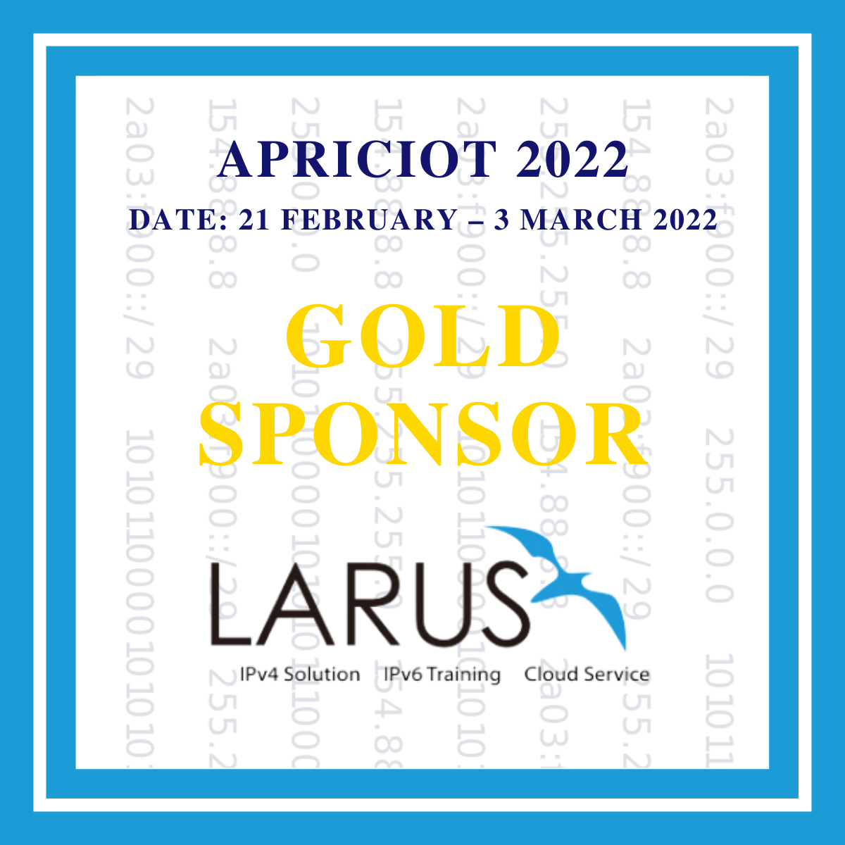 APRICIOT 2022