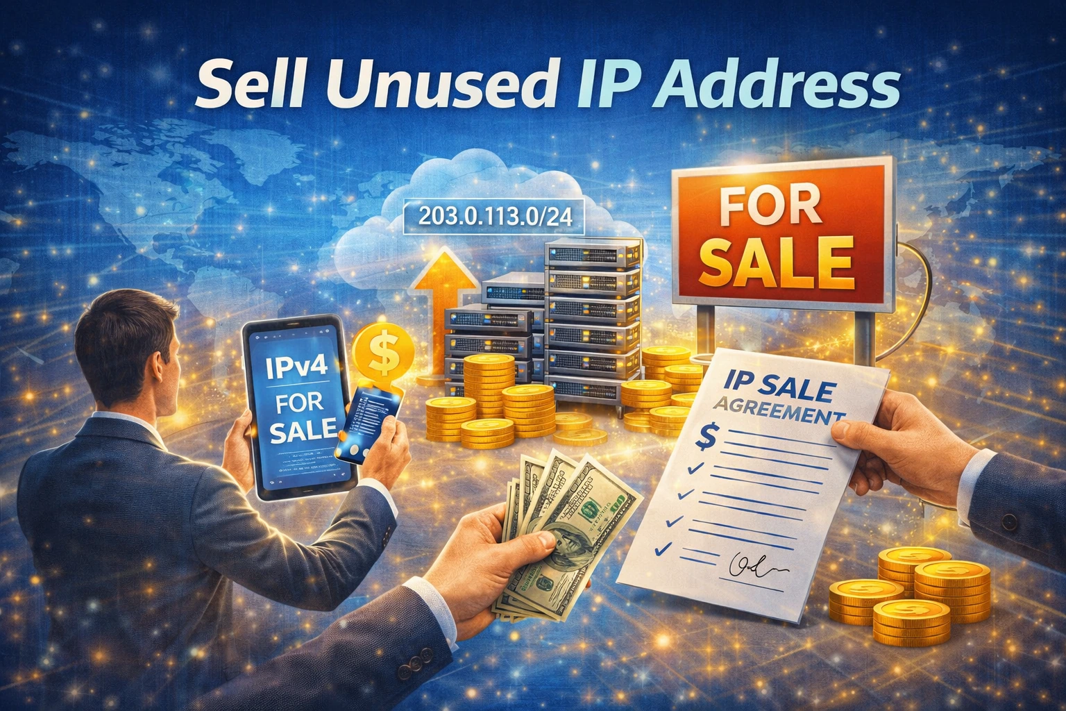 unused IPv4 addresses